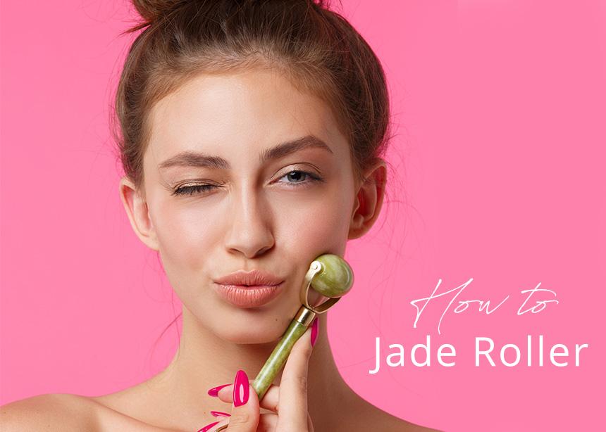 JadeRoller χρήση στο πρόσωπο- Jade roller αγορά